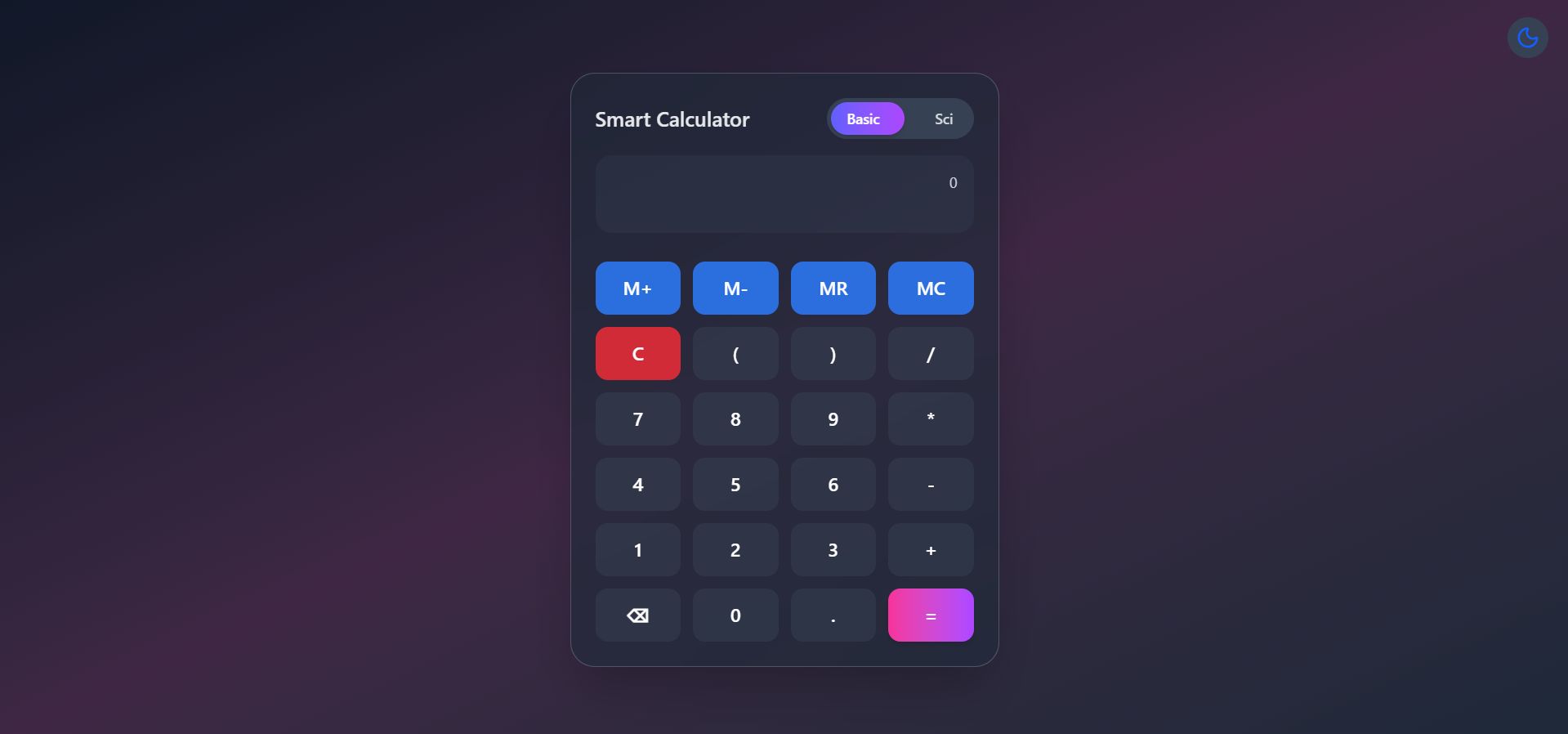 Smart Calculator App